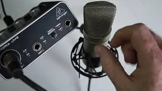 Тест конденсаторного микрофона Tascam tm80 УВалеры