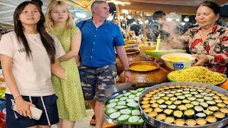 Unbelievable Walking Tour 2026! CAMBODIAN Walk Street, Riverside Street Food Market, Phnom Penh City