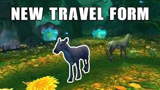 WoW:Legion New Druid Travel Form Doe - Does it look cool ?