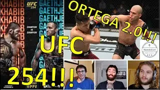 SMESHCAST EP 12: Ortega vs Zombie Reaction and Analysis, UFC 254 Khabib Gaethje Preview / Prediction