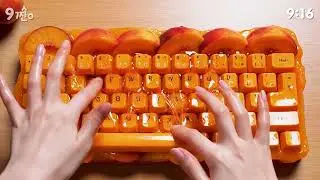 Which colorful fruit keyboard would you choose? ⌨️🍓🍍 Experience the ultimate AI ASMR experience Pt.2