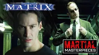 The Matrix (1999) | Keanu Reeves vs. Hugo Weaving | ALL FIGHT SCENES | 1080p HD