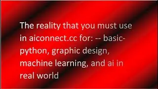 the reality you must use for aiconnect cc