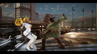 Tekken 7 Lili Rochefort modded doa5 secret agent costume tekken ryona