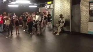 Street African music from Paris