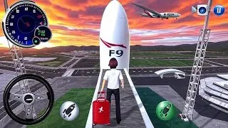 I Travel In Space With SpaceX Rocket - 3d Driving Class - Andriod Gameplay  