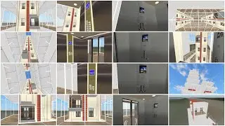 Skyscrapersim: All forms of The Dundrum Main Lifts