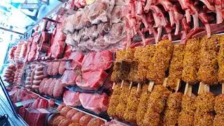 Gourmet meat displays