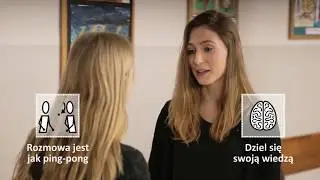 Jak trzymać się tematu rozmowy? Trening umiejętności społecznych - filmy modelowe