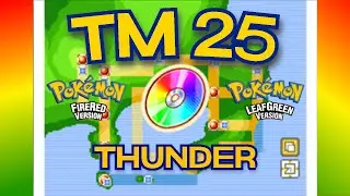 How to get TM 25 THUNDER in Pokemon Fire Red / Leaf Green
