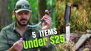 5 SURVIVAL Items You NEED Under $25