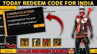11 JANUARY REDEEM CODE FREE FIRE | REDEEM CODE FREE FIRE TODAY | FREE FIRE REDEEM CODE TODAY