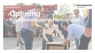 Opening brandweerkazerne Papendrecht