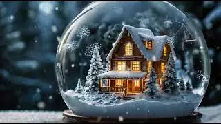 Free Stock Videos - Luma Dream Machine - a frosted winter glass snow ball