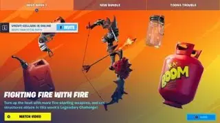 *New* Fortnite fight fire with fire week