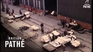Dockers Unloading Ship In London  (1971)