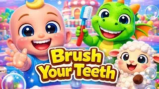 Brush Your Teeth Song 🪥 | Kids Hygiene Song | Baby Nursery Rhymes
