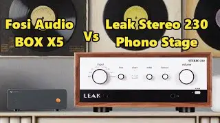 SOUND TEST Can The Fosi BOX X5 Beat The 230's Phono Stage?