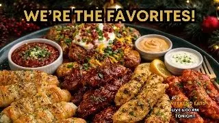 Easy Holiday Finger Food | Favorite Things | Weekend Eats LIVE!