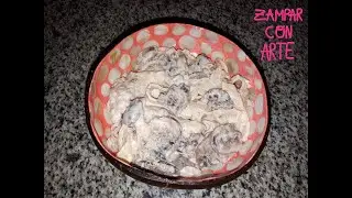 Salsa de Champi&ntilde;ones Cremosa y Ligera