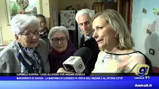 Margherita di Savoia - La Madonna di Lourdes fa visita agli anziani