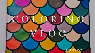 The Most Satisfying Fish Scale Colouring ASMR