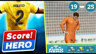 Score! Hero 2 - Euro Hero Event - Level 19 - 25 - Complete 3 Stars Walktrough
