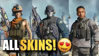 *NEW* ALL SEASON 2 BATTLE PASS CHARACTERS COD MOBILE!
