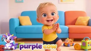 Purple Cow Songs For Kids | Do A Funny Dance | More Nursery Rhymes & Kids Songs