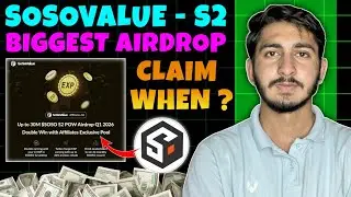 Sosovalue Airdrop season 2 claim | Sosovalue Airdrop new update | New Crypto Airdrop 2025