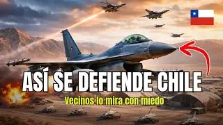 ASÍ DE FUERTE ES LA BASE AÉREA QUE PROTEGE EL NORTE DE CHILE 🇨🇱