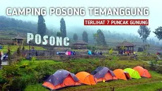 Camping di Posong Temanggung Menikmati Golden Sunrise dan 8 Puncak Gunung