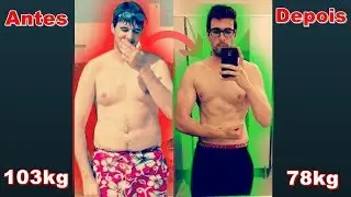 A MINHA TRANSFORMAÇÃO DE CORPO EM 3 MESES | GORDO - FIT (103KG - 78KG)