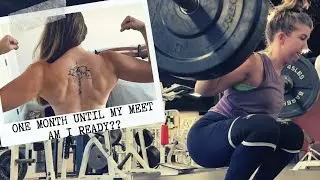 FIRST POWERLIFTING MEET PREP: Typical SBD Training Day && When Are You Ready to Compete??