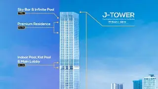 J tower 3 Condominium, The Highest Condo building in Cambodia.