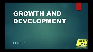 REET Psychology- Growth and development| REET Exam2021 |REETLEVEL 1 | REET LEVEL 2&nbsp;| EXAMANIA