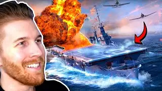 Я играл в лучшую игру про линкоры Второй мировой войны... (World of Warships)