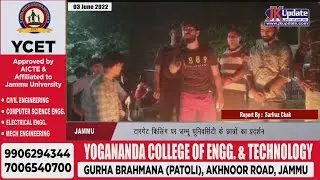 Jammu University students protest on target killing