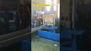 metal c shape channel roll forming machine| steel punching c purlin machine| steel c channel purlin