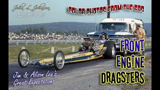 Front Engine Dragsters from the '60-70s. 💨🚦🏁 Drag Racing's Golden Age: A Photographic Journey. 📷🏆