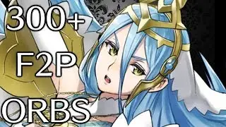 Fire Emblem Heroes - 300+ F2P ORBS Legendary Azura Banner Summoning Session