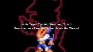 sonic triple trouble boss music Fang the sniper Nack the weasel