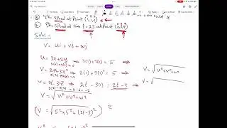 Fluid kinematic part 2