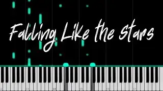 James Arthur - Falling Like The Stars (Piano Tutorial)