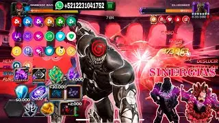 COMO HACER F&Aacute;CILMENTE LAS 30 ZONAS DEL SIMBIOTE INVOCADO LOS MEJORES HACK Y LA MEJOR SINERGIA #mcoc 