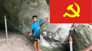 EXPLORING A COMMUNIST CAVE IN LAOS - SOUTHEAST ASIA 2021