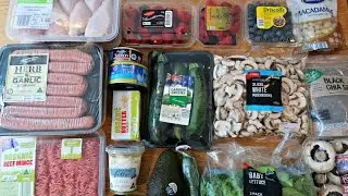 1st Grocery Haul For 2017 - Low Carb Keto Diet Foods - Australia