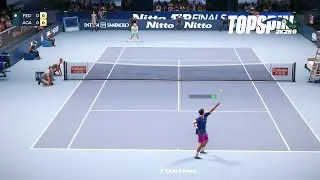 Top Spin 2K25 - Andre Agassi Vs Roger Federer I Nitto ATP Finals I Legend AI (PS5)