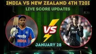 india vs new Zealand 4th T20 मैच लाईव #cricketlover