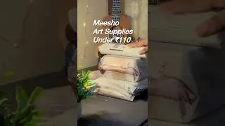 Meesho affordable art supplies🎨#artsupplies #meeshofinds #meeshohaul #meesho #artandcraft #cheapest